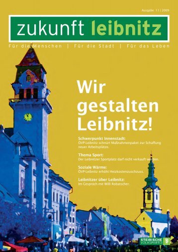 Wir gestalten Leibnitz! - Steirische Volkspartei