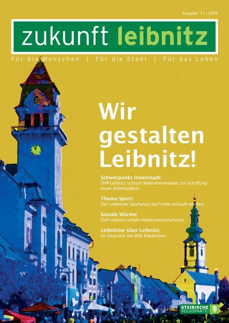 Wir gestalten Leibnitz! - Steirische Volkspartei