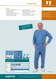 Care garments - Suprima GmbH