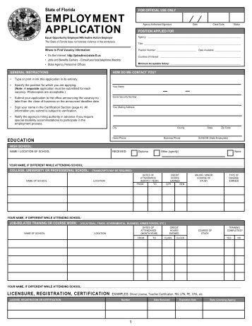 job application sunrise township
