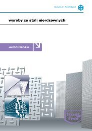 wyroby ze stali nierdzewnych - Ugitech