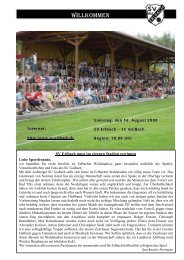 1. FC Miesbach - SV Erlbach 5:5 - SV Erlbach - Home