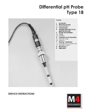 Download M4 Differential pH Probe ... - Proflow Systems