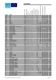 Scanners - obsolete - 2002-2005 - eu energy star