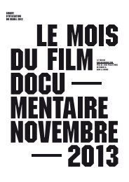 Charte graphique - Le Mois du Film Documentaire
