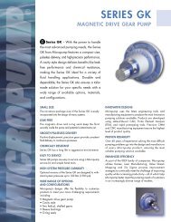 Micropump Series GK Data Sheet - Michael Smith Engineers Ltd