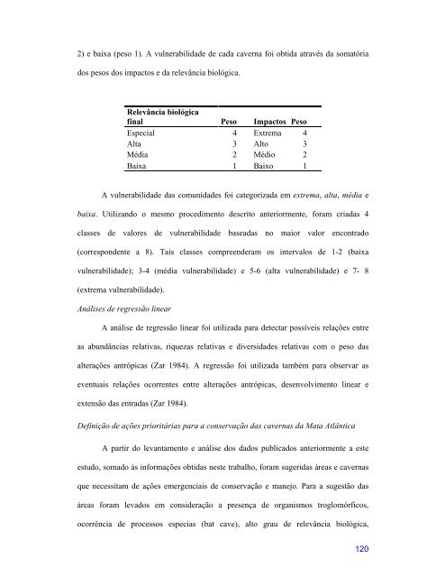 ecologi ae conservaÃ§Ã£o das comuni dades de i ... - ICB - UFMG