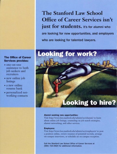 Summer 2003 – Issue 66 - Stanford Lawyer - Stanford University