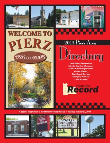 Pierz, Minnesota - The Morrison County Record