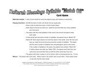 Haftarah Blessings Syllable Match Off Card Game pdf.pub