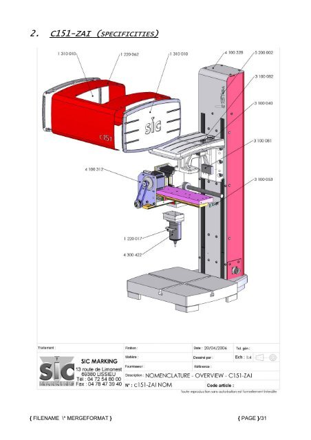 c151-ZA / c151-ZAI USER MANUAL - SIC-Venim s.r.o.