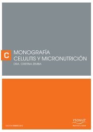 monografÃ­a celulitis y micronutriciÃ³n - Laboratorios Ysonut