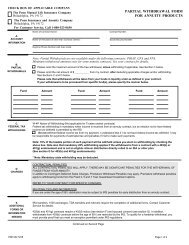 partial withdrawal form for annuity products - NestEgg Builders