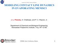 Effect of Surface Structure on Liquid Wettability at ... - COMSOL.com