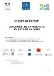 Ouest NumÃ©rique. Le dossier de presse (PDF - 819 Ko) - Conseil ...