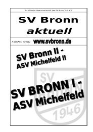 sonnwendfeuer - SV Bronn