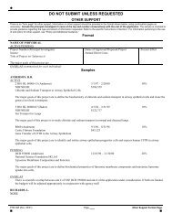 Other Support Form Pages for the PHS 398