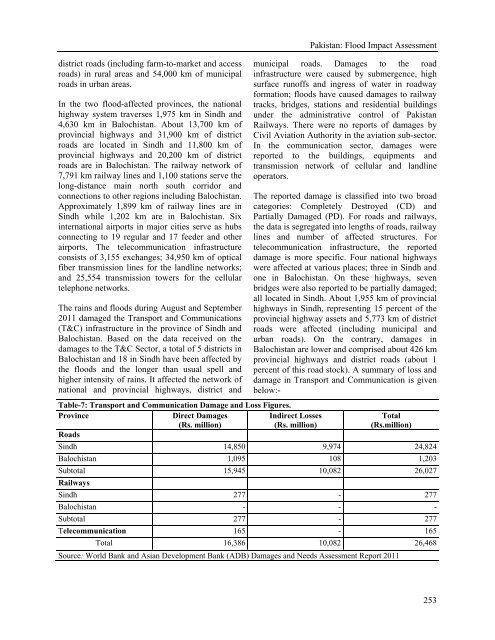 47. Pakistan Economic Survey 2011-12 - Consultancy Services in ...