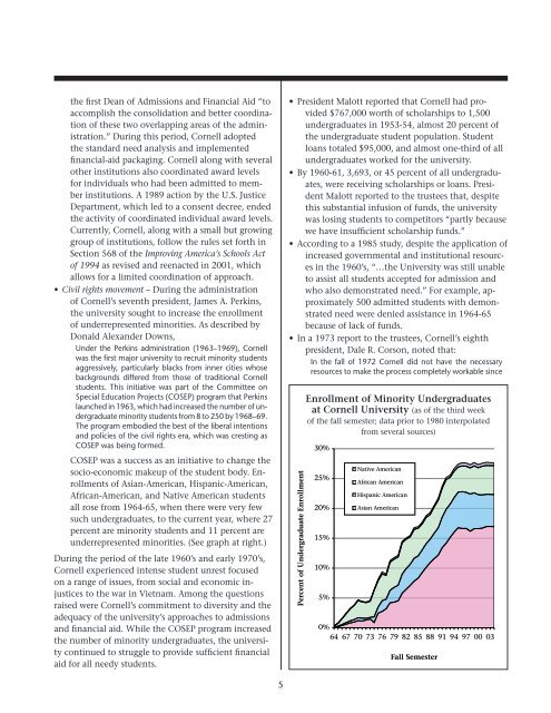 Undergraduate Student Access - Cornell University Division of ...