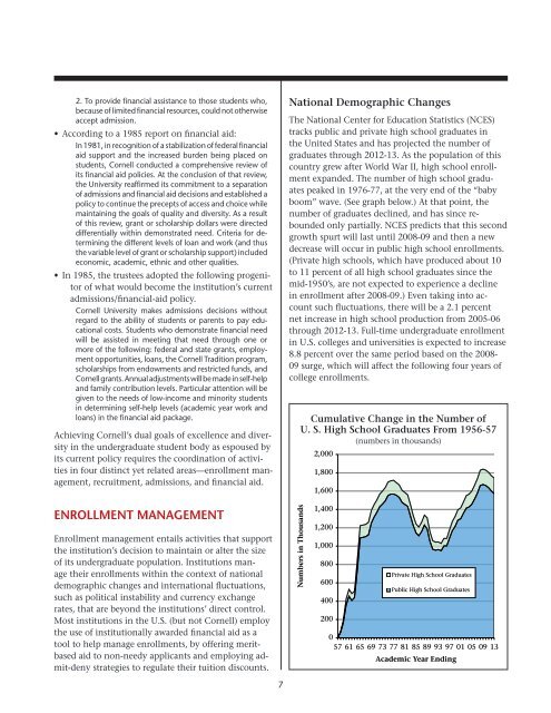 Undergraduate Student Access - Cornell University Division of ...