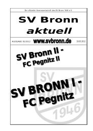 asv michelfeld - SV Bronn