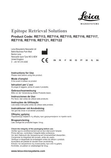 Epitope Retrieval Solutions