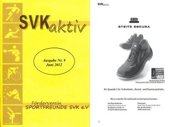 Ausgabe Nr. 9 Juni 2012 - SV 1910 Kirchheimbolanden e. V.