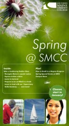 Spring @ SMCC - Southern Maine Community College