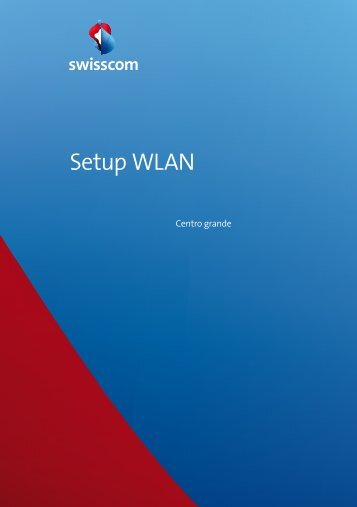 Setup WLAN - Swisscom