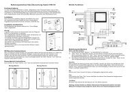 Bedienungsanleitung Video-Ãberwachungs-System VSR-102 ...