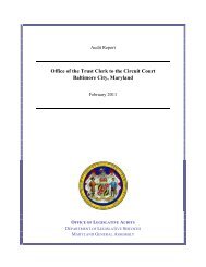 Office of the Trust Clerk to the Circuit Court - Baltimore City ...