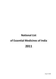 National List of Essential Medicines - Central Drugs Standard ...