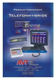 AVT ISDN Multipoint Telefonhybrid
