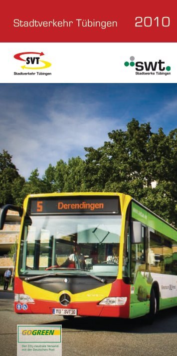 Liniennetzplan - Stadtverkehr Tübingen