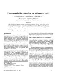 Fractures and dislocations of the carpal bones - Punjab Orthopaedic ...