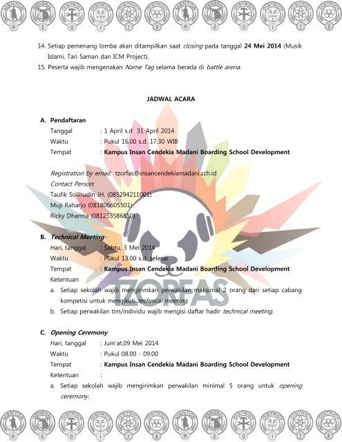99+ Contoh Undangan Ceremony Gratis