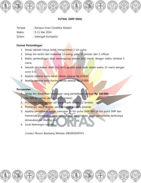 Futsal Smp Smatempat