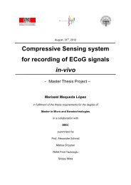 Compressive Sensing system for recording of ECoG signals in-vivo