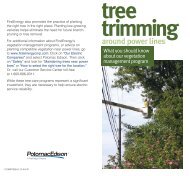 Tree Trimming Around Power Lines - FirstEnergy