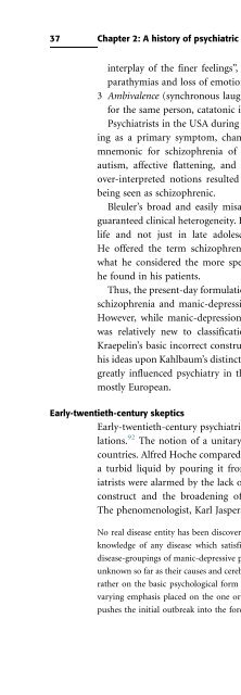 Descriptive Psychopathology: The Signs and Symptoms of ...