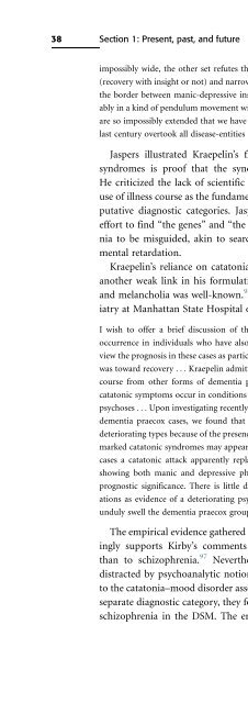 Descriptive Psychopathology: The Signs and Symptoms of ...