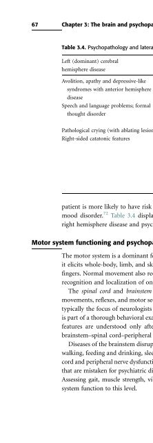 Descriptive Psychopathology: The Signs and Symptoms of ...