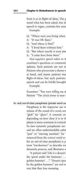 Descriptive Psychopathology: The Signs and Symptoms of ...