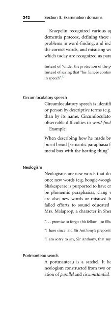 Descriptive Psychopathology: The Signs and Symptoms of ...