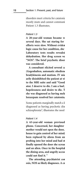 Descriptive Psychopathology: The Signs and Symptoms of ...