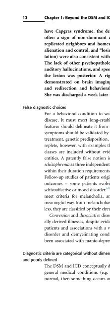 Descriptive Psychopathology: The Signs and Symptoms of ...