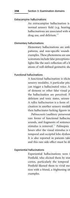 Descriptive Psychopathology: The Signs and Symptoms of ...