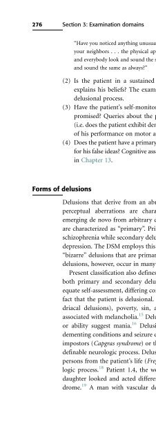 Descriptive Psychopathology: The Signs and Symptoms of ...