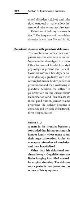 Descriptive Psychopathology: The Signs and Symptoms of ...