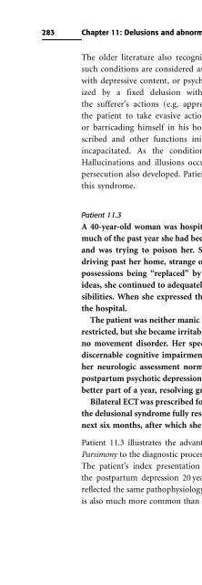 Descriptive Psychopathology: The Signs and Symptoms of ...